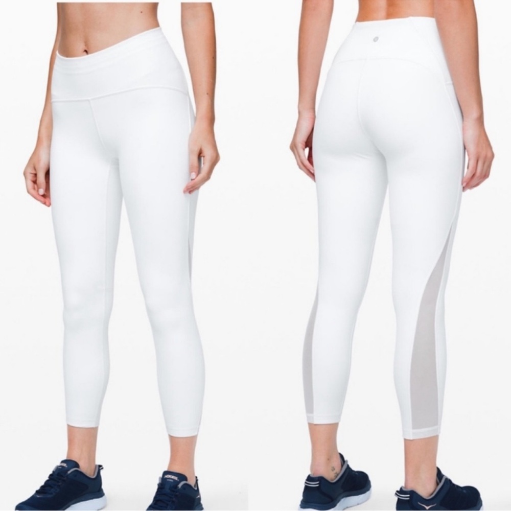 Lululemon Train Times 7/8 Pant 25" White size 6